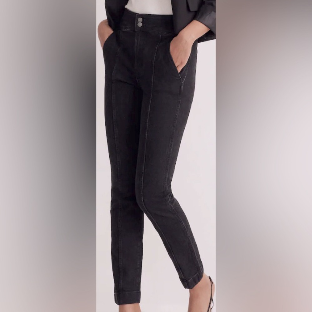 Madewell “The Perfect Vintage” Black Jeans Tuxedo Edition‎ Size 27 NWT